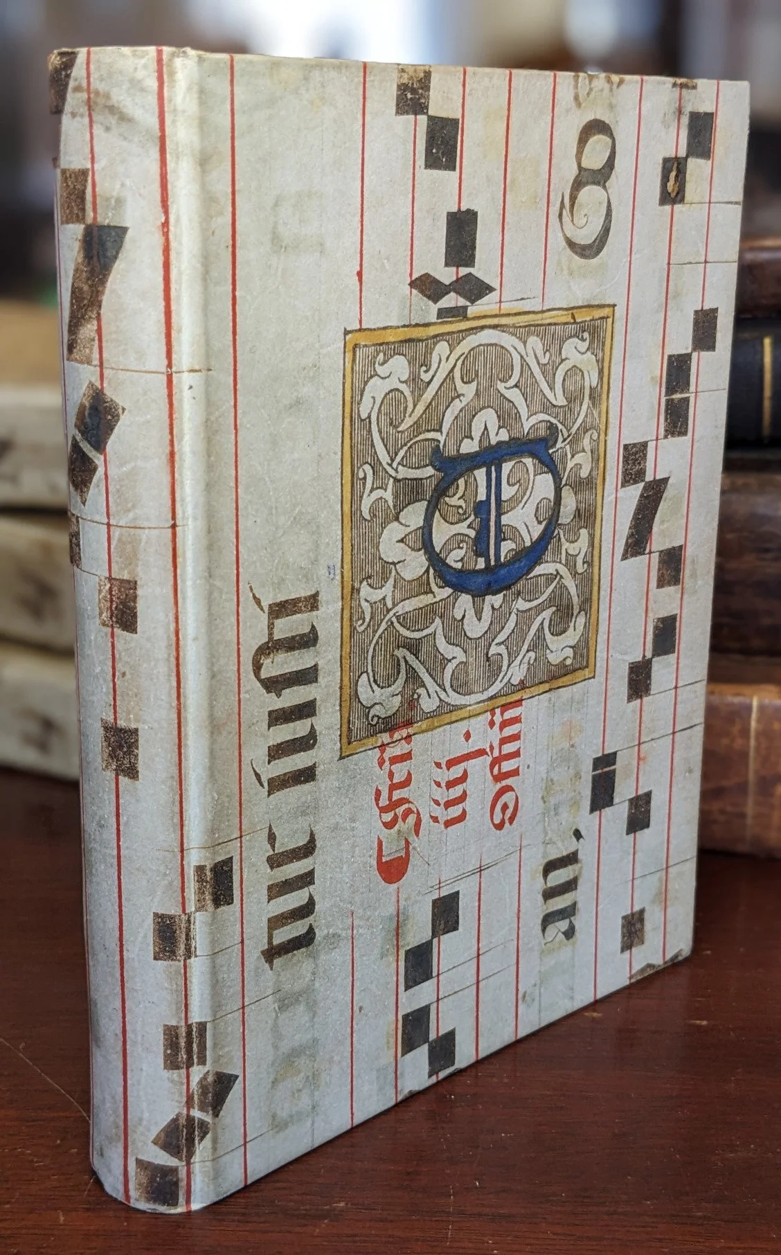 1702 - Paracelsian Work with Unique Antiphonary Binding